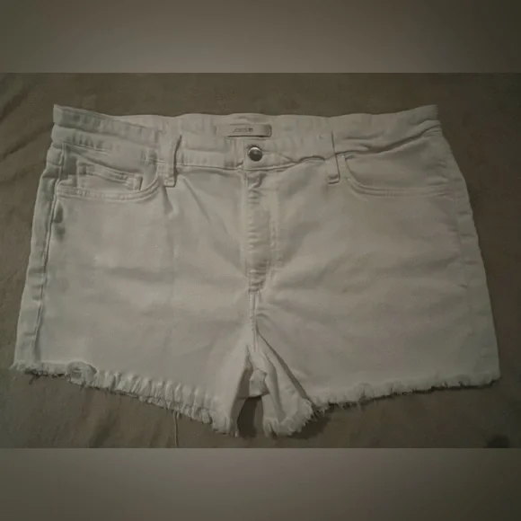 JOE’s JEANS The Ozzie Cutoff Denim Shorts in White SIZE 34 - Picture 4 of 6